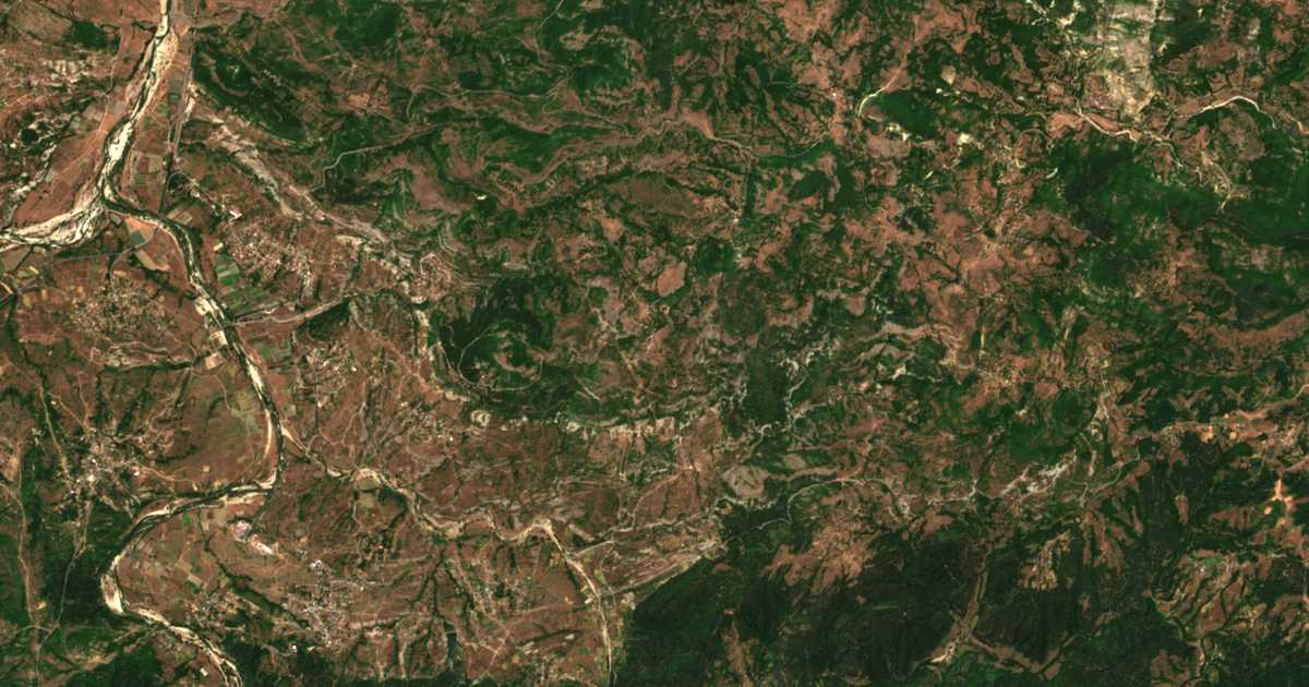 Δορυφορικός χάρτης: Σεκιρκα