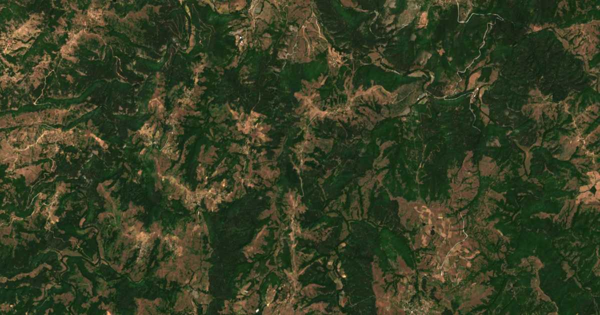 Δορυφορικός χάρτης: Ντεβεσιλιτσα