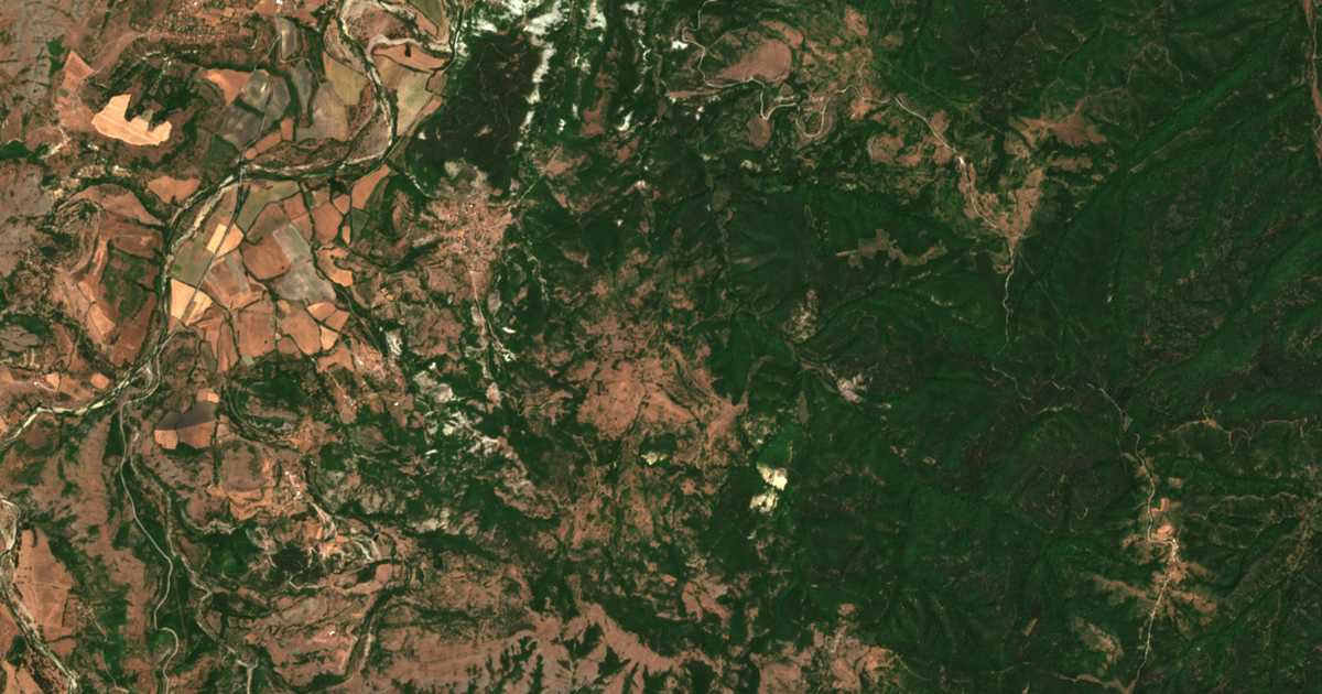 Δορυφορικός χάρτης: Σλαντκοντουμ