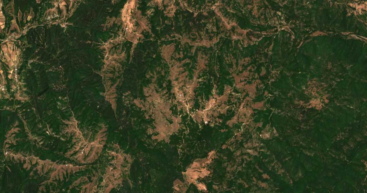 Δορυφορικός χάρτης: Τιντιαβα