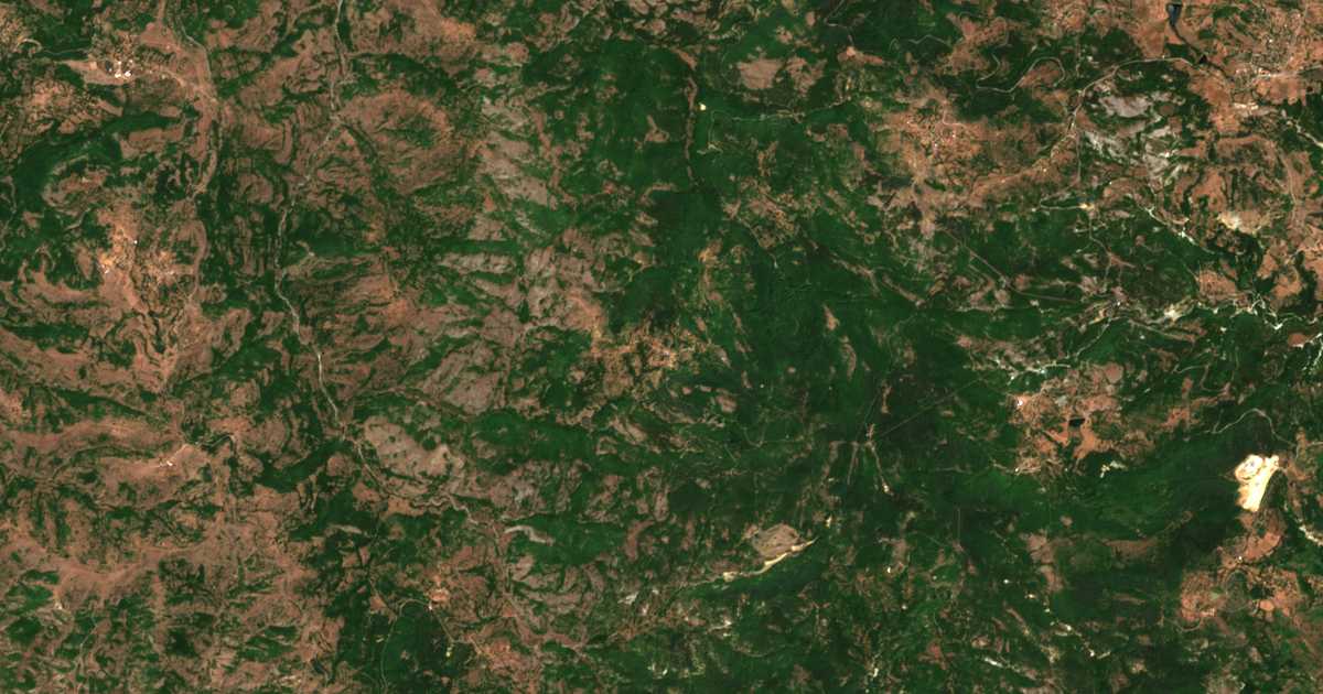 Δορυφορικός χάρτης: Σεντσε