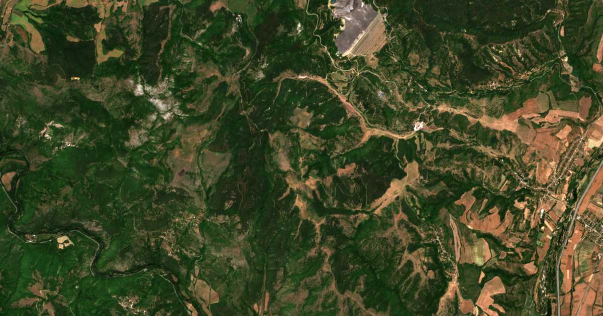 Δορυφορικός χάρτης: Τσικλοβο