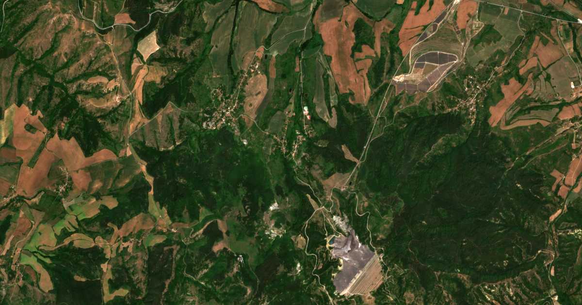 Δορυφορικός χάρτης: Μαλι Βαρμποβνικ