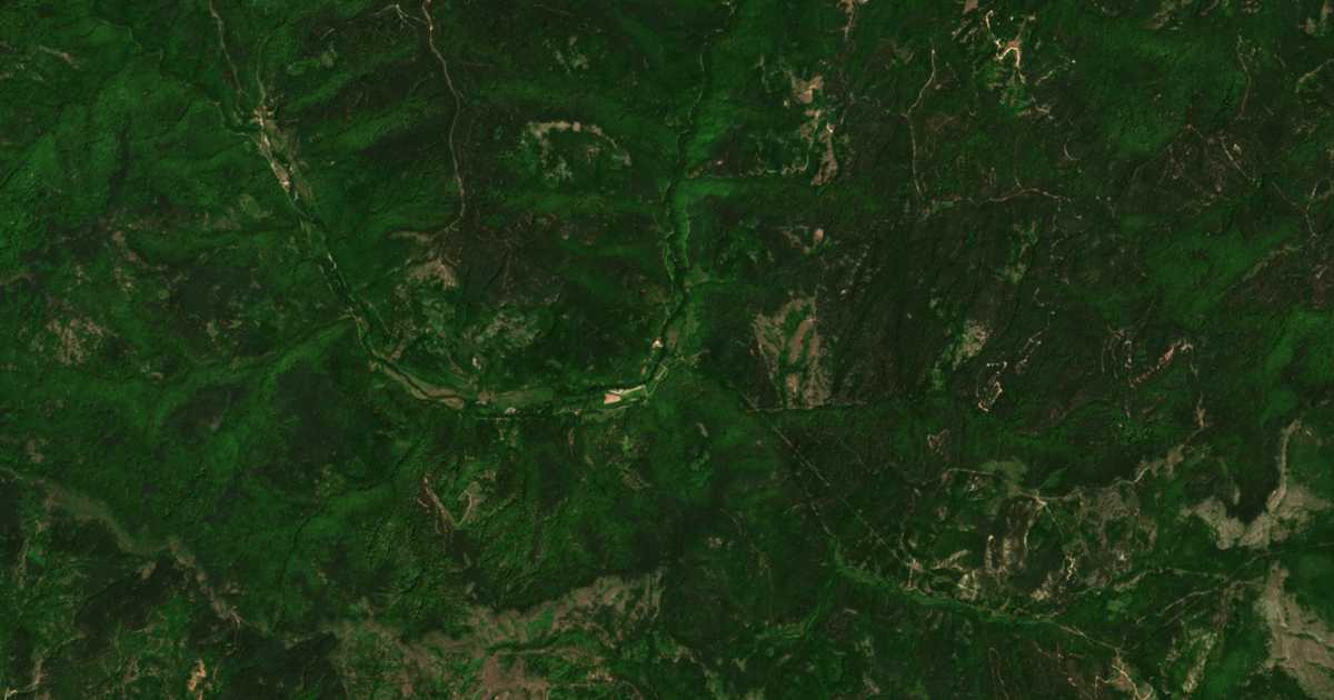 Δορυφορικός χάρτης: Ρακοβο