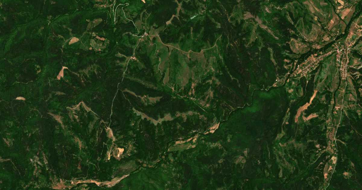 Δορυφορικός χάρτης: Σμολιτσανο
