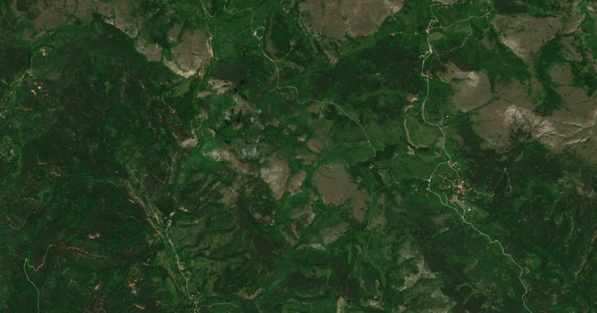 Δορυφορικός χάρτης: Μπρεστ