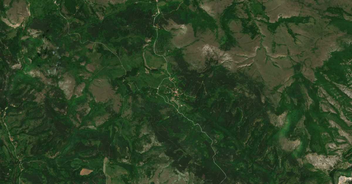 Δορυφορικός χάρτης: Ζλογκος