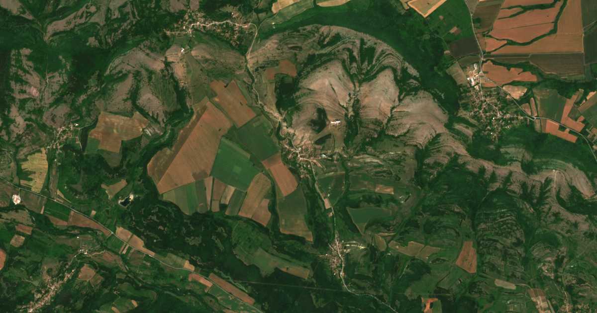 Δορυφορικός χάρτης: Τσεμις