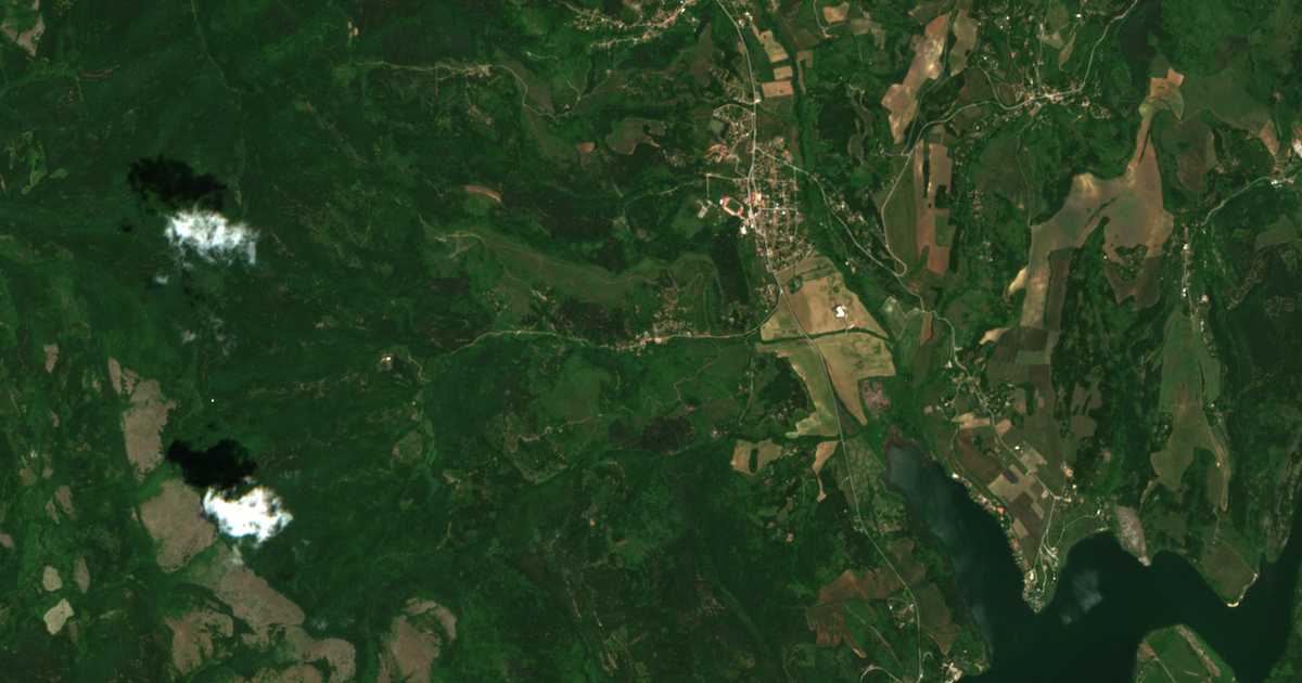 Δορυφορικός χάρτης: Ρακιλοβτσι