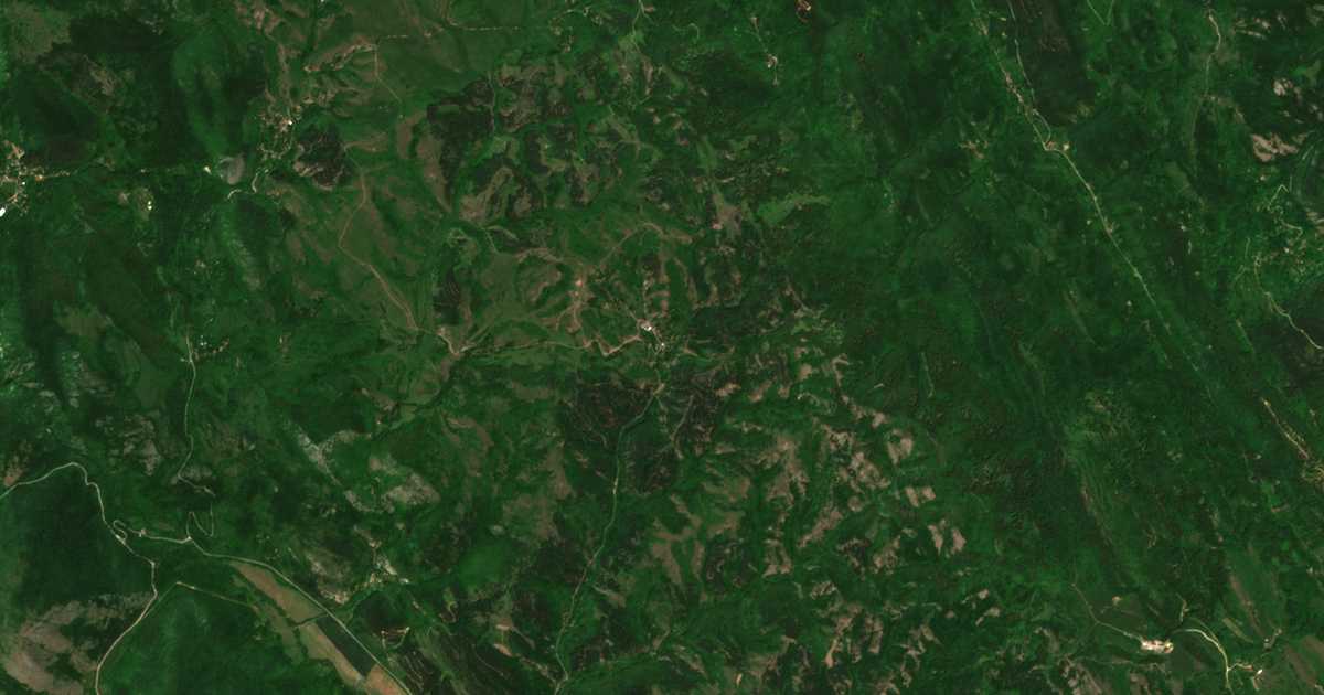 Δορυφορικός χάρτης: Μπουτροιντσι