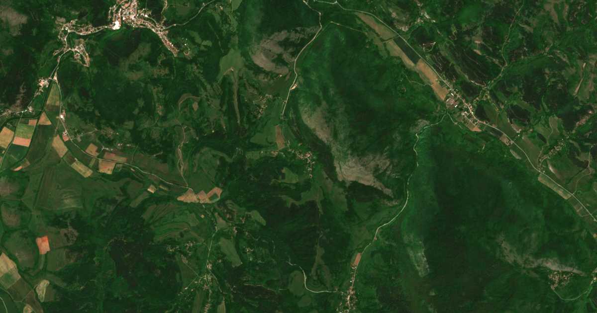 Δορυφορικός χάρτης: Εζντιμιρτσι