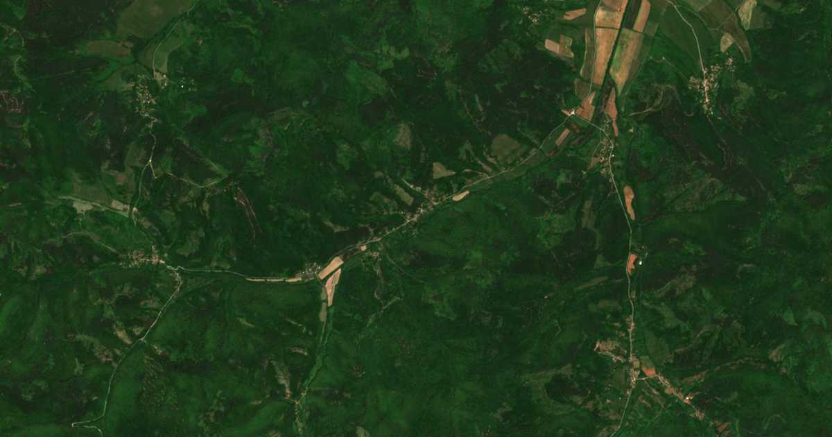 Δορυφορικός χάρτης: Κοστουριντσι