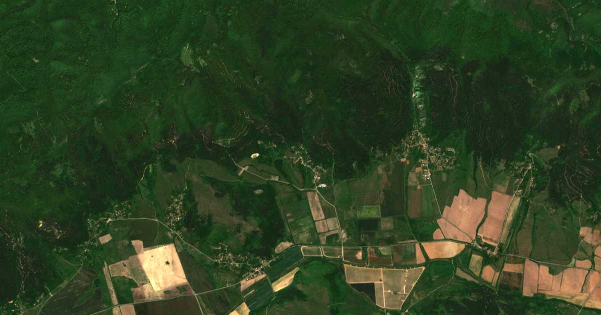 Δορυφορικός χάρτης: Μιλοσλαβτσι