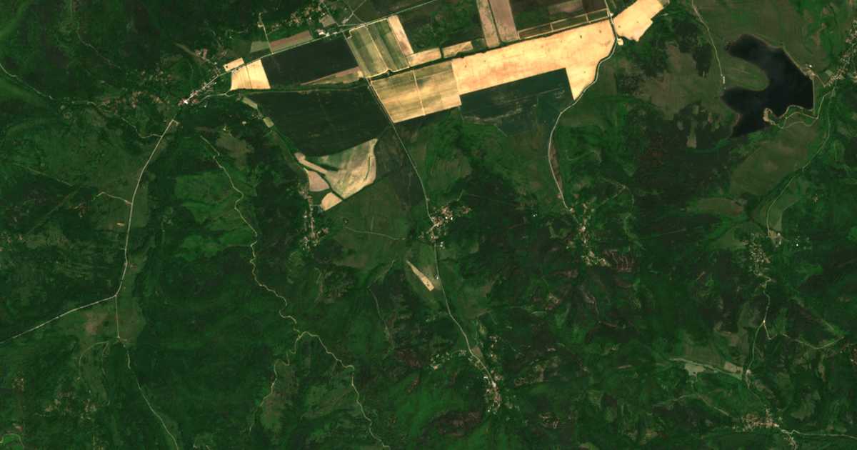 Δορυφορικός χάρτης: Ρεγιανοβτσι
