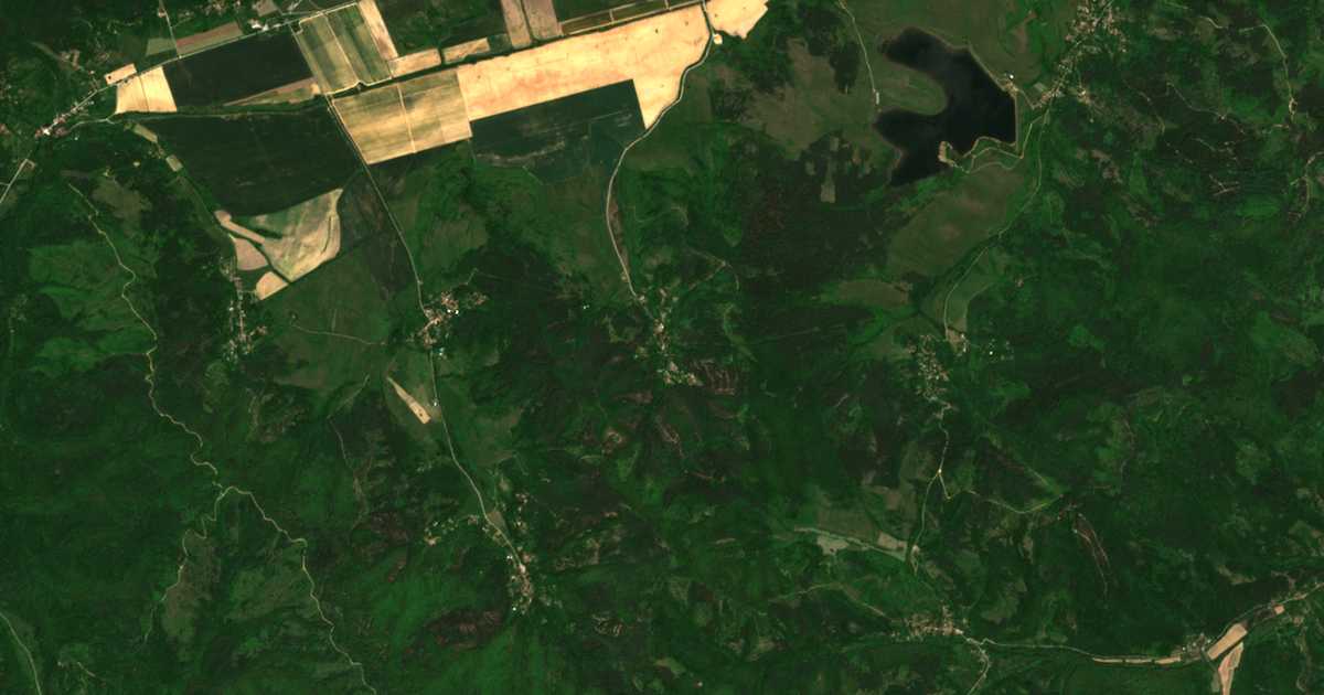 Δορυφορικός χάρτης: Τσεγκριλοβτσι