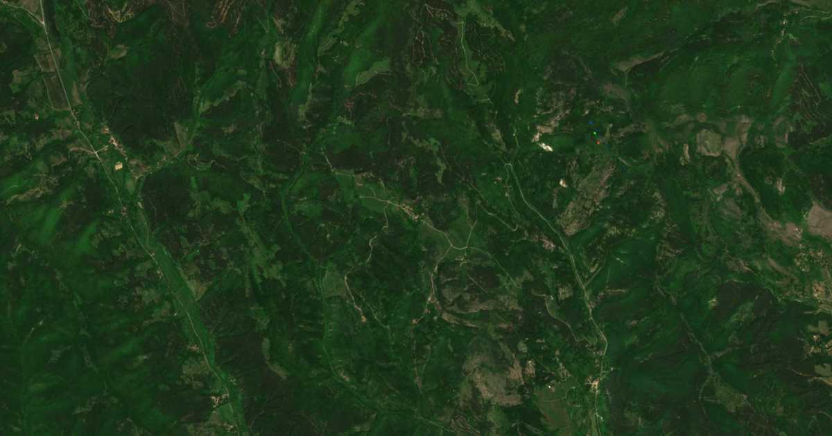 Δορυφορικός χάρτης: Οντρανιτσα