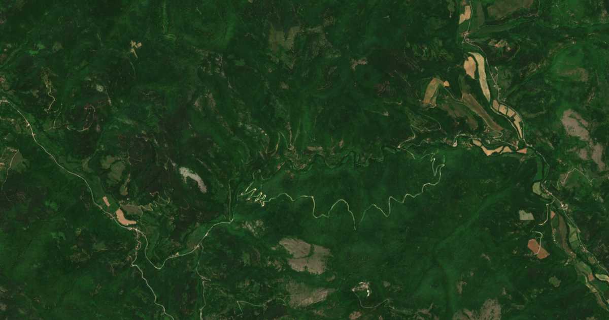 Δορυφορικός χάρτης: Ραγιαντσι