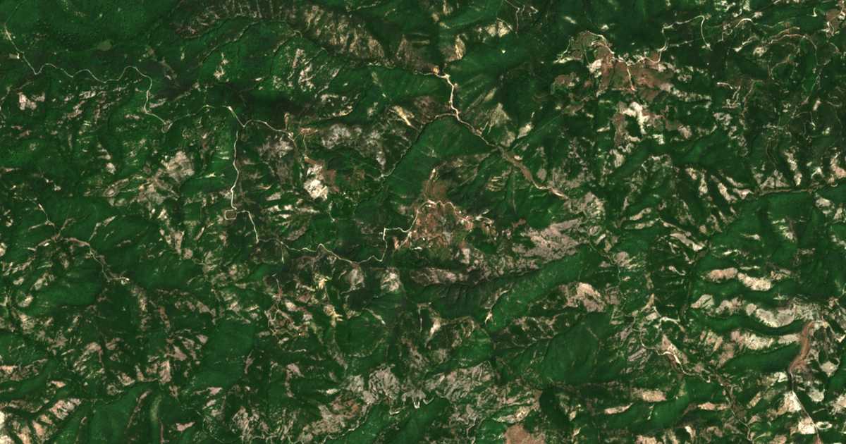 Δορυφορικός χάρτης: Τρι Μογκιλι