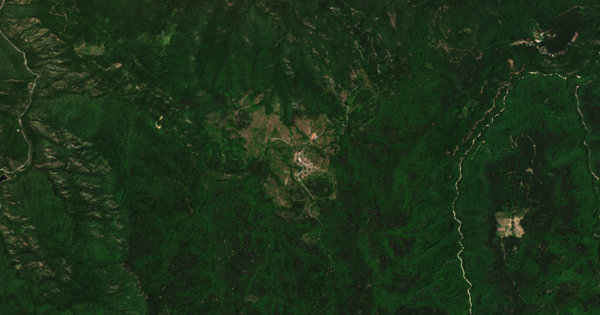 Δορυφορικός χάρτης: Σκομπελεβο