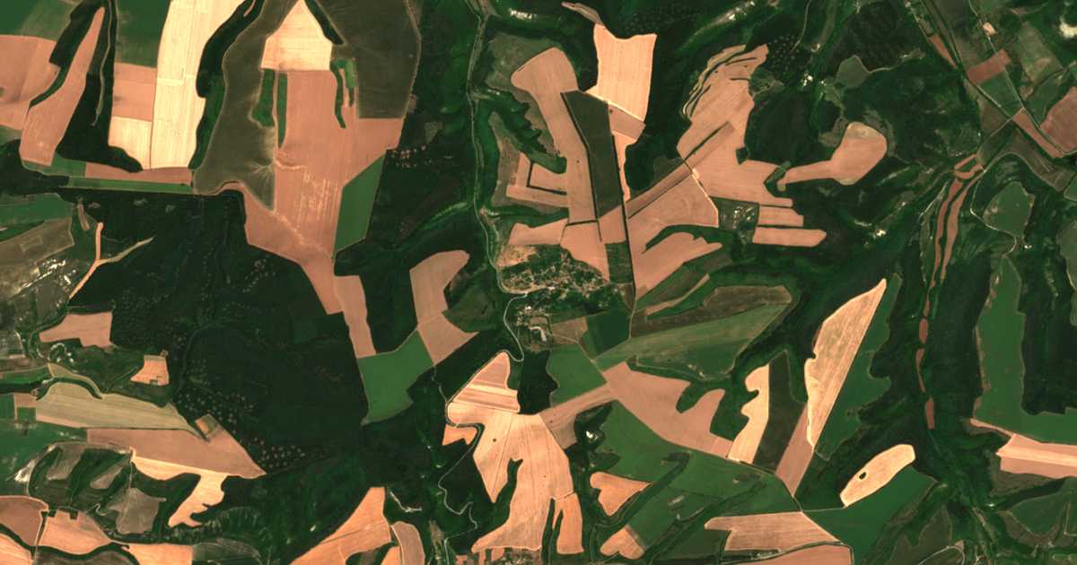 Δορυφορικός χάρτης: Τσεροβετς
