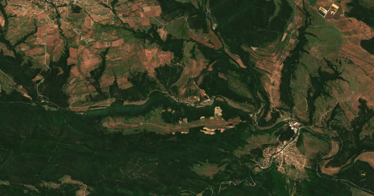 Δορυφορικός χάρτης: Κατουνιστε