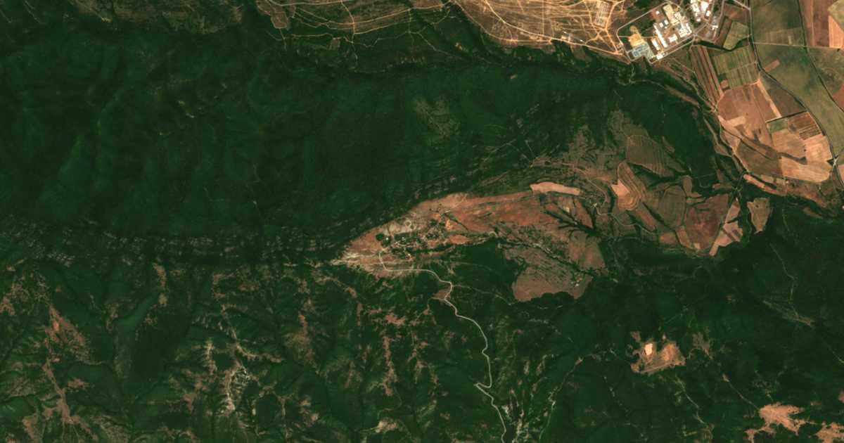 Δορυφορικός χάρτης: Σεντλαρεβο