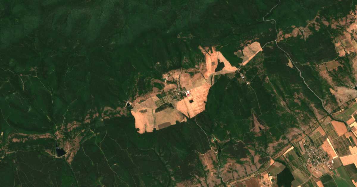 Δορυφορικός χάρτης: Κριβα Κρουσα
