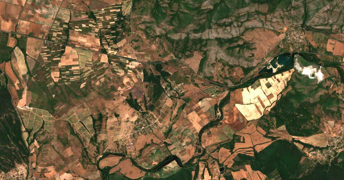 Δορυφορικός χάρτης: Μπλιζνετς