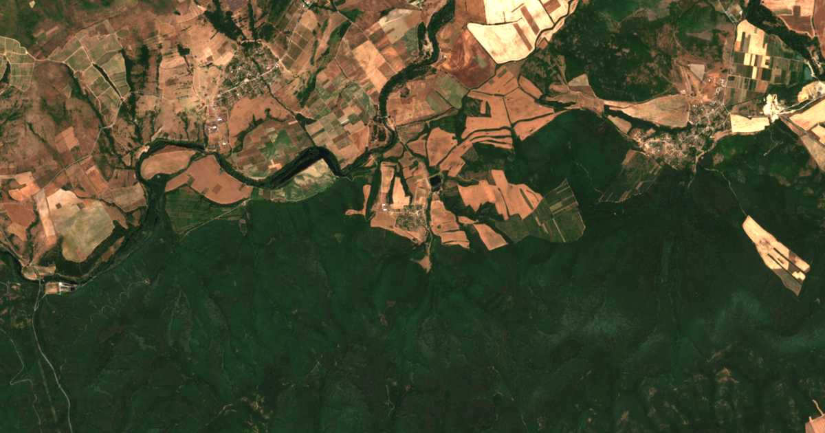 Δορυφορικός χάρτης: Σαρτσεβο