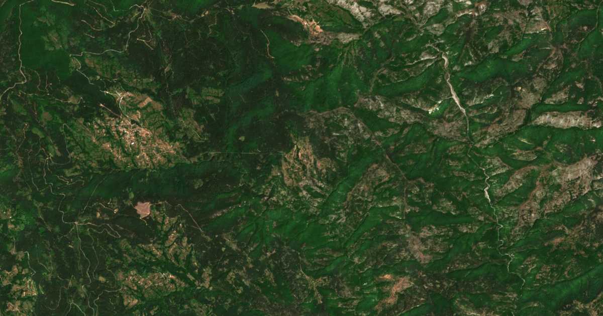 Δορυφορικός χάρτης: Ντβε Τοπολι
