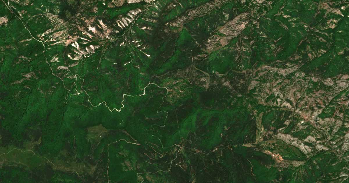 Δορυφορικός χάρτης: Πλανινσκο