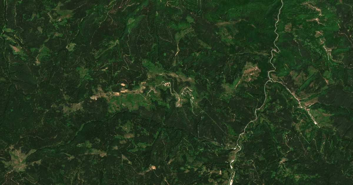 Δορυφορικός χάρτης: Ζορνιτσα
