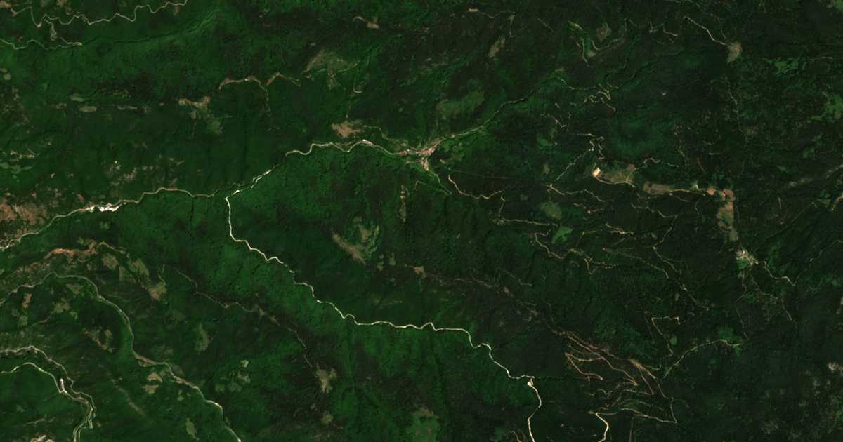 Δορυφορικός χάρτης: Τσουρουκοβο