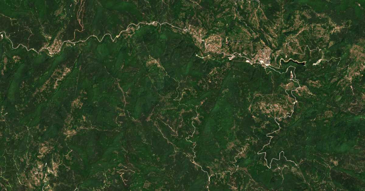 Δορυφορικός χάρτης: Κουπεν
