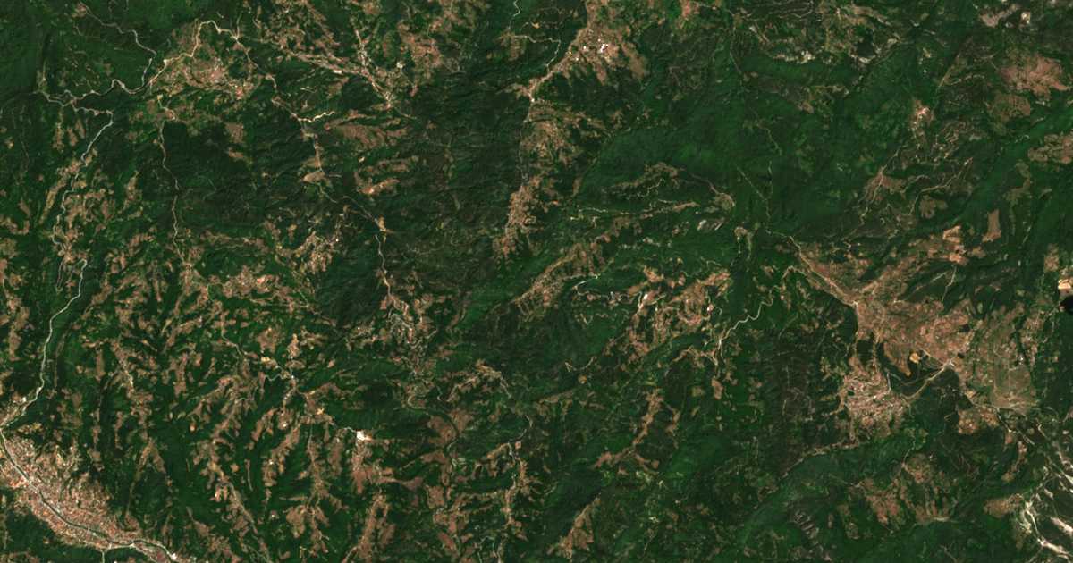 Δορυφορικός χάρτης: Τανκα Μπαρα