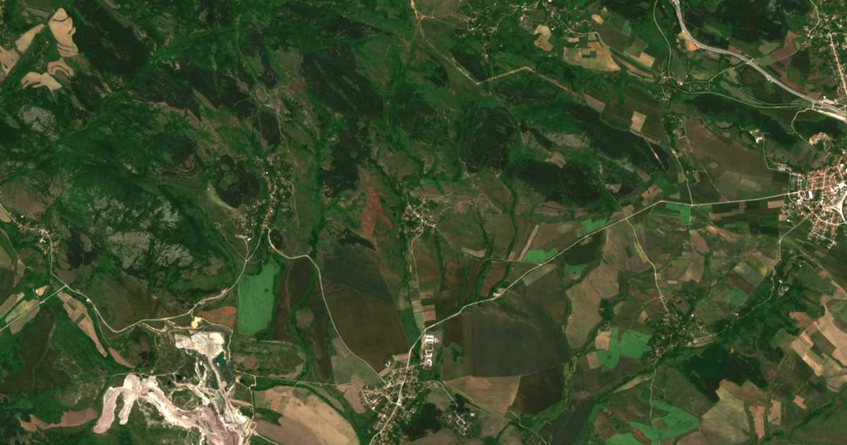 Δορυφορικός χάρτης: Τσορουλ