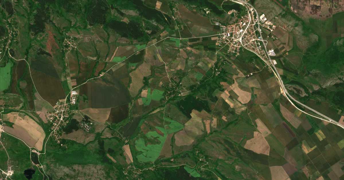 Δορυφορικός χάρτης: Τσουκοβεζερ