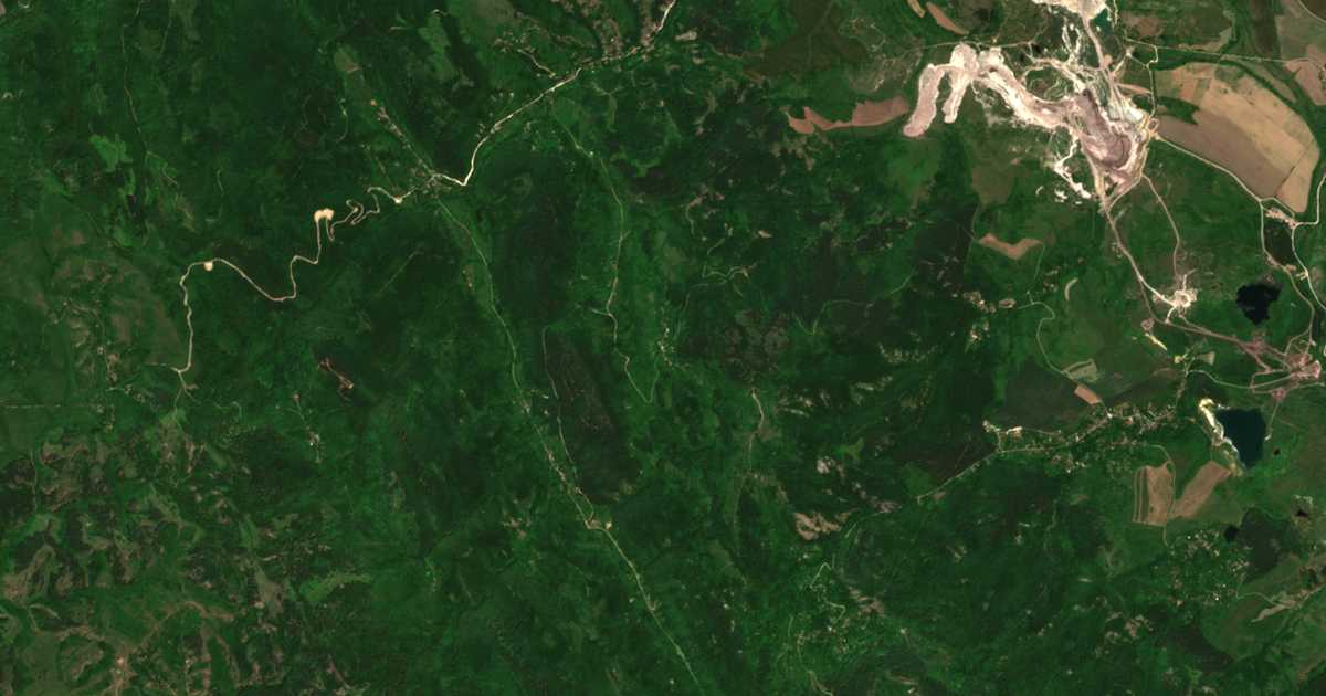 Δορυφορικός χάρτης: Ντρεατιν
