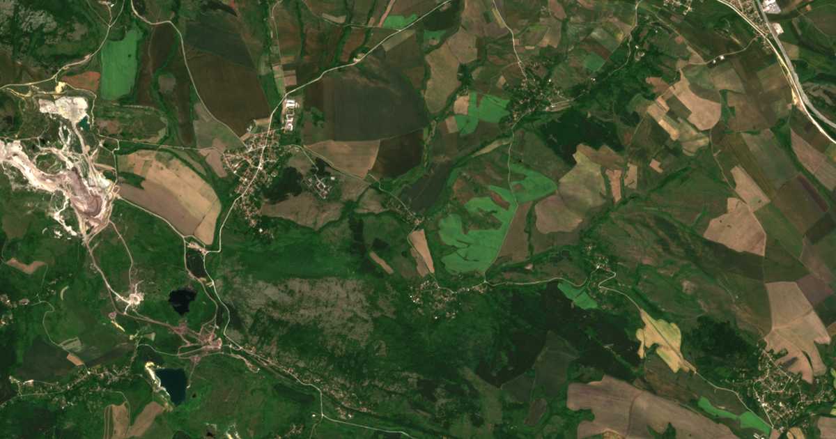 Δορυφορικός χάρτης: Καμπελεβτσι