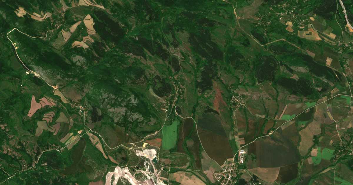 Δορυφορικός χάρτης: Βλαντισλαβτσι