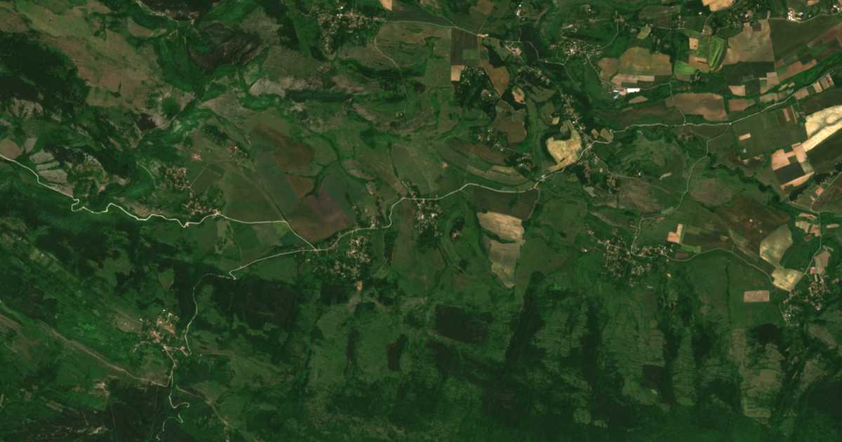 Δορυφορικός χάρτης: Μπουκοροβτσι