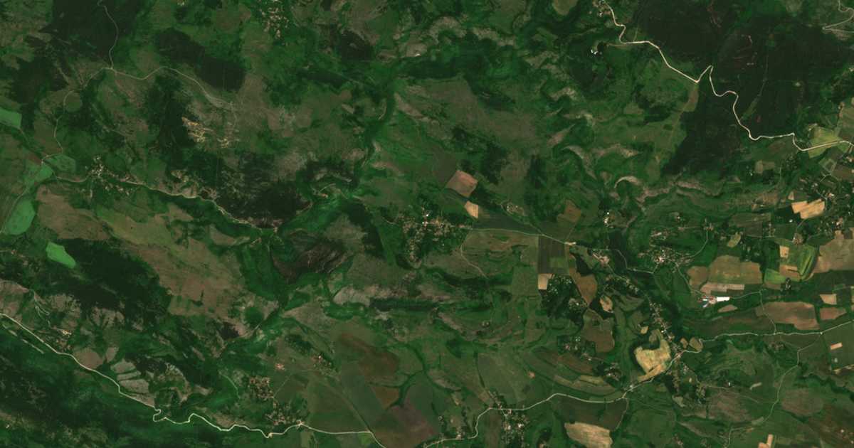 Δορυφορικός χάρτης: Ραζμποιστε