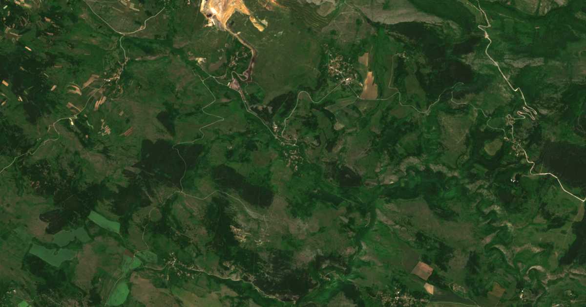Δορυφορικός χάρτης: Βραντλοβτσι