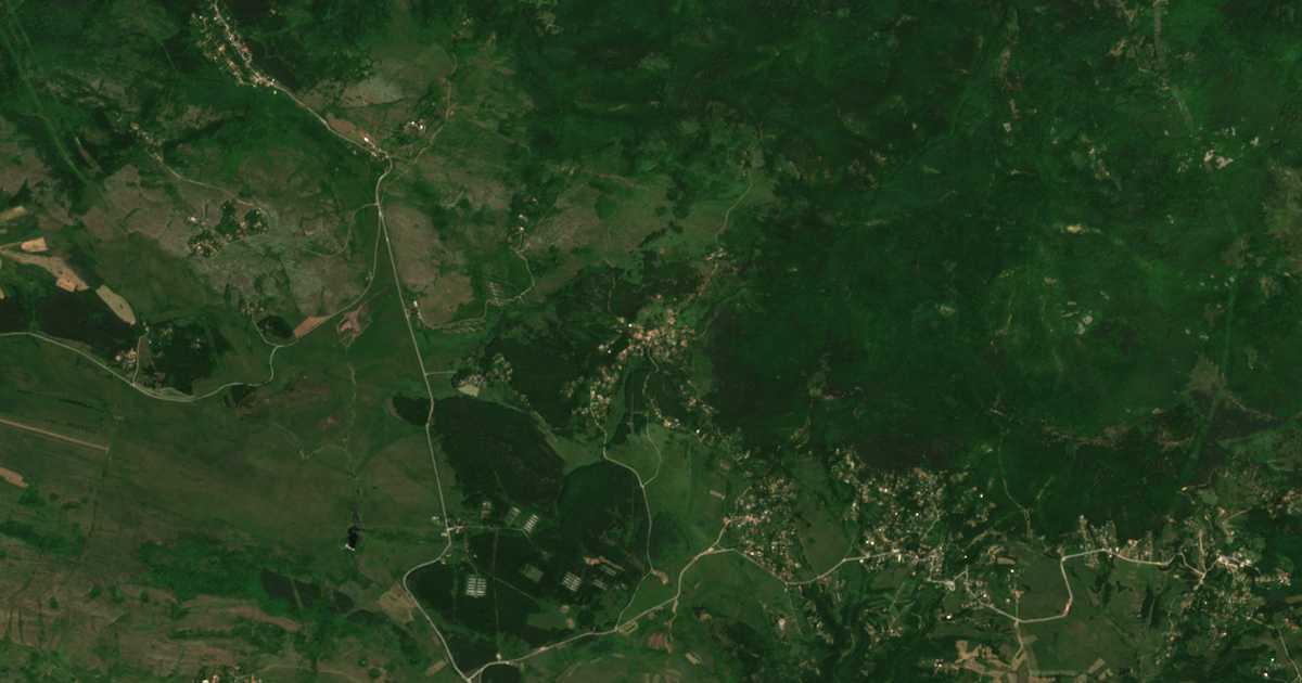 Δορυφορικός χάρτης: Ντρενοβο