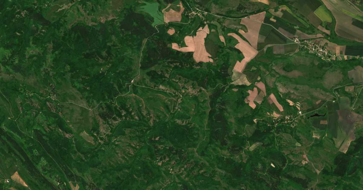 Δορυφορικός χάρτης: Ποβαλιραζ