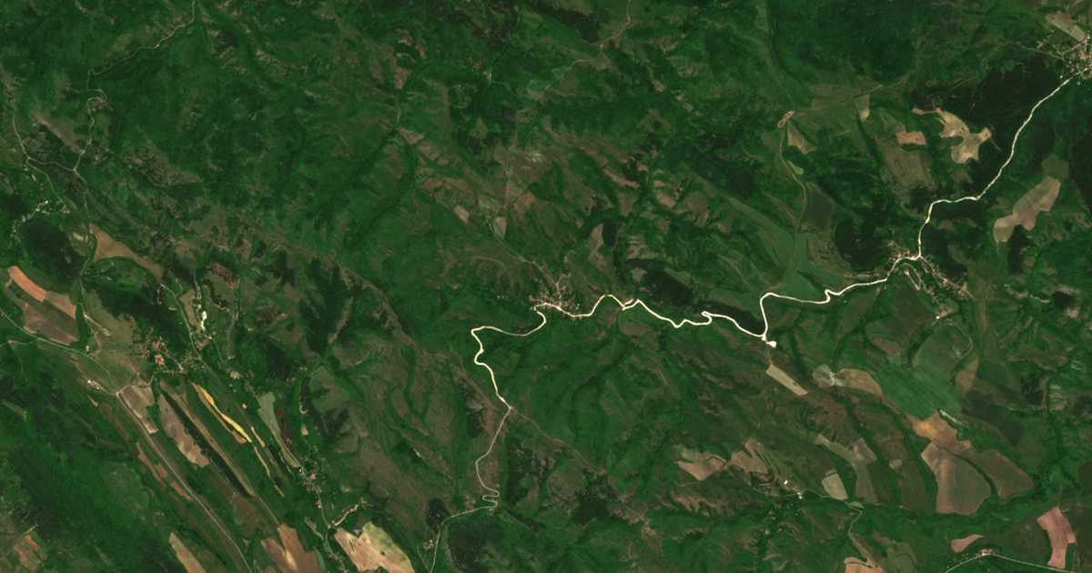 Δορυφορικός χάρτης: Ρακιτα