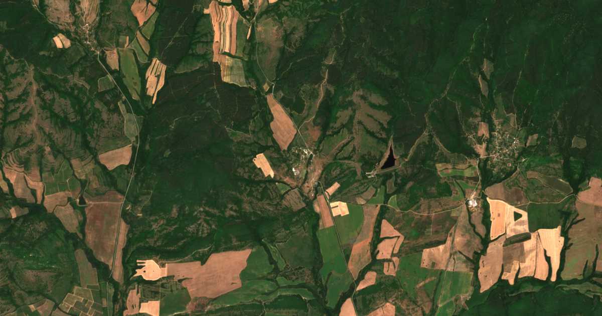 Δορυφορικός χάρτης: Ντολνο Νοβο Σελο