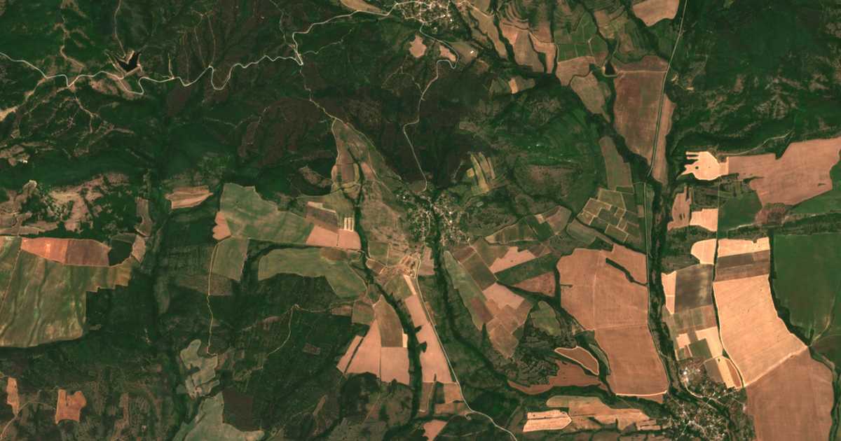 Δορυφορικός χάρτης: Κολιου Μαρινοβο