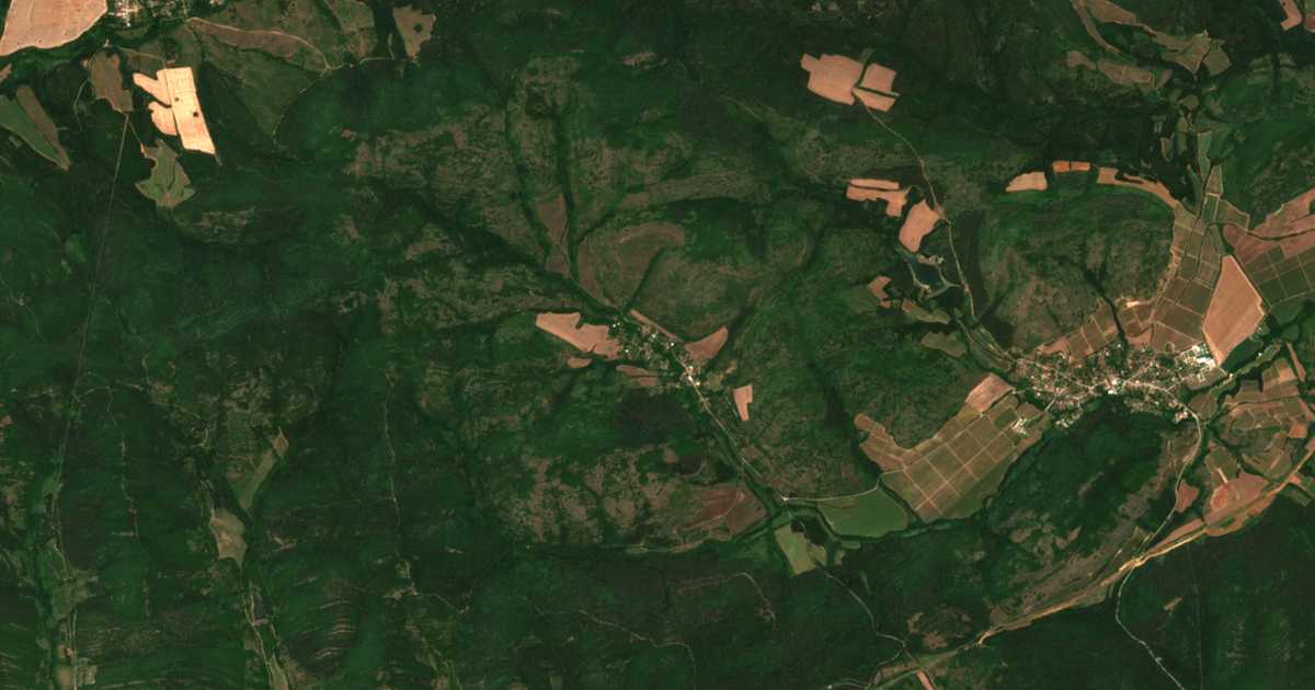 Δορυφορικός χάρτης: Στογιαν-Ζαιμοβο