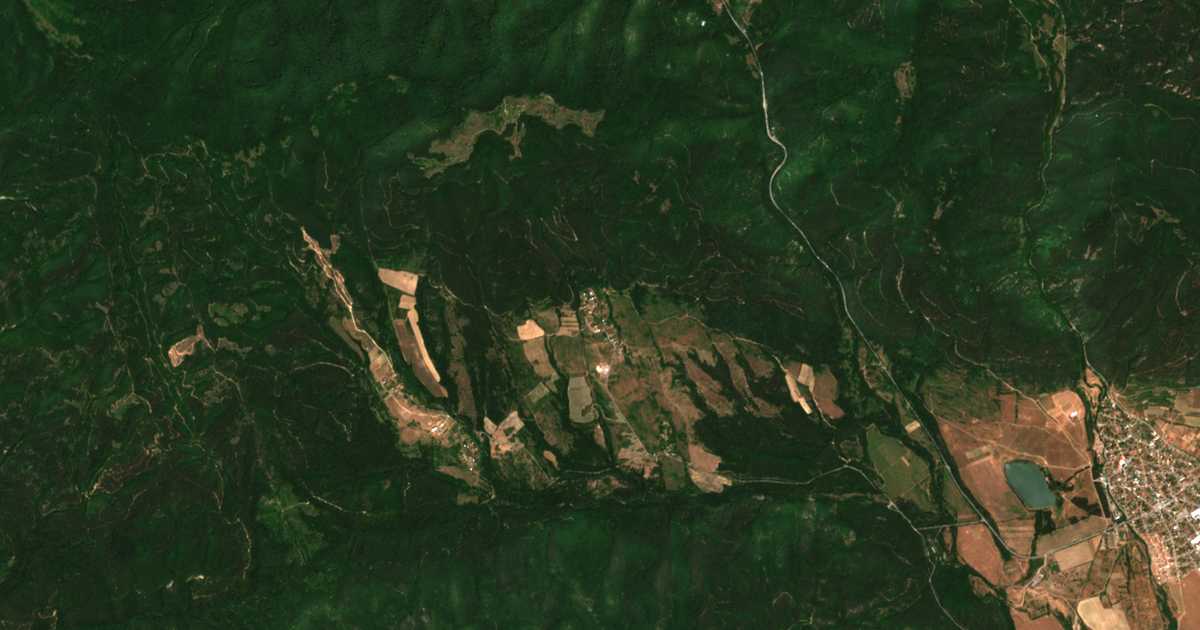 Δορυφορικός χάρτης: Ντιμοβτσι